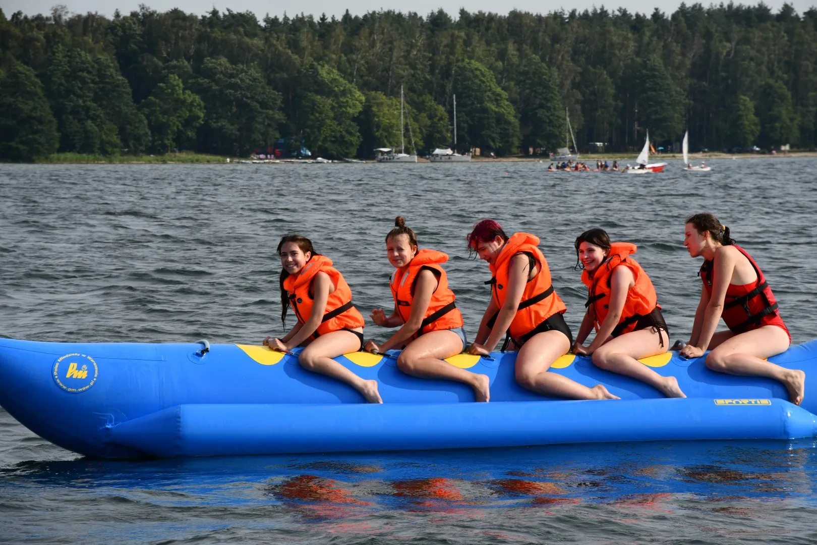 Pieczarki Lama 188 Pływanie na bananie